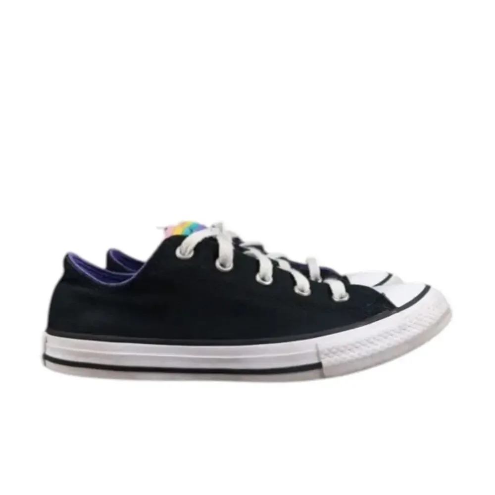 Converse Shoes Girls 3 Sneakers Chuck Taylor All Star Multi Tongue Casual Active